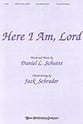 Here I Am, Lord Three-Part Mixed choral sheet music cover